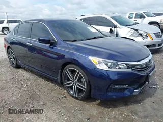 2016 Honda Accord Sport with VIN 1HGCR2F59GA046384, listed as a IAAI auction lot 42460840 with 184,329 mi miles and . Bid and sale history available at DreamBid. Image 1.