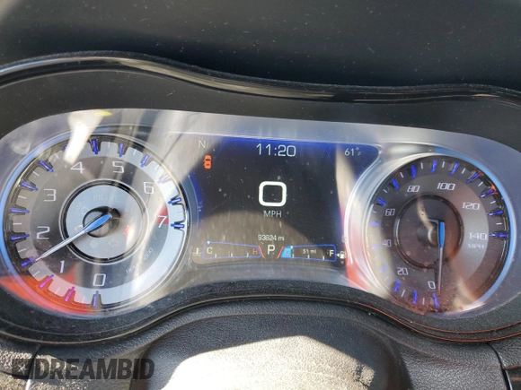 2017 Chrysler 300 S with VIN 2C3CCABG3HH663272, listed as a Copart auction lot 45564765 with 93,824 mi miles and Salvage Title. Bid and sale history available at DreamBid. Image 9.