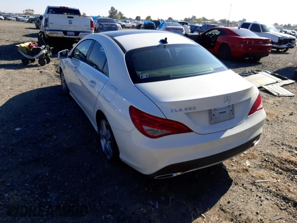 2018 Mercedes-Benz CLA with VIN WDDSJ4EB9JN577787, listed as a Copart auction lot 65294462 with 60,825 mi miles. Bid and sale history available at carsss.com. Image 2.