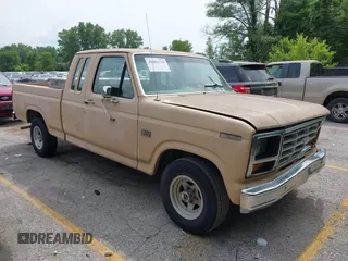 1986 Ford F-150 with VIN 1FTEX15Y1GKB07403, listed as a IAAI auction lot 42484739 with 9,450 mi miles and . Bid and sale history available at DreamBid. Image 1.