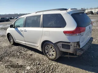 2012 Toyota Sienna XLE AAS with VIN 5TDYK3DC2CS243832, listed as a Copart auction lot 46677115 with 253,252 mi miles and Salvage Title. Bid and sale history available at DreamBid. Image 2.