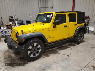 2008 Jeep Wrangler Unlimited X с VIN 1J4GA39148L609802, выставлен на аукционе Copart как лот 55179465 с пробегом 147 985 миль миль и На запчасти • Non repairable. История ставок и продаж доступна на DreamBid. Изображение 1.