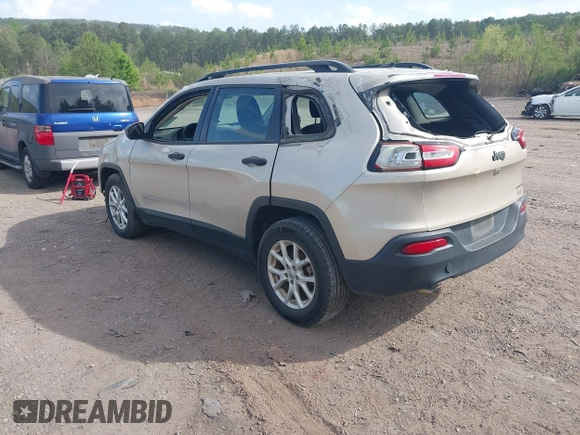 2015 Jeep Cherokee Sport z VIN 1C4PJLAB7FW732855, wystawiony jako IAAI lot #42276146 z przebiegiem 157 674 mil mil oraz . Historia ofert i sprzedaży dostępna na DreamBid. Obrazek 3.