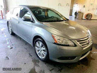 2013 Nissan Sentra SV with VIN 3N1AB7AP4DL714051, listed as a Copart auction lot 87350294 with 133,081 mi miles and Clean Title. Bid and sale history available at carsss.com. Image 1.