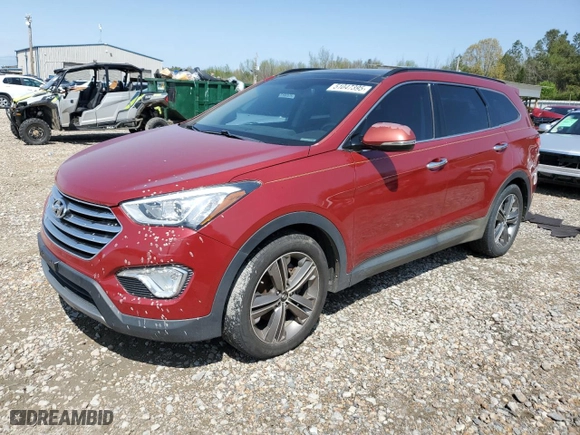 2014 Hyundai Santa Fe Limited with VIN KM8SR4HF4EU035067, listed as a Copart auction lot 51047395 with 0 mi miles and Clean Title. Bid and sale history available at carsss.com. Image 1.