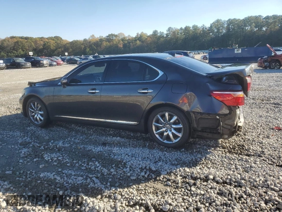 2010 Lexus LS 460 with VIN JTHBL5EF6A5094415, listed as a Copart auction lot 80513194 with 180,744 mi miles and Salvage title. Bid and sale history available at DreamBid. Image 2.