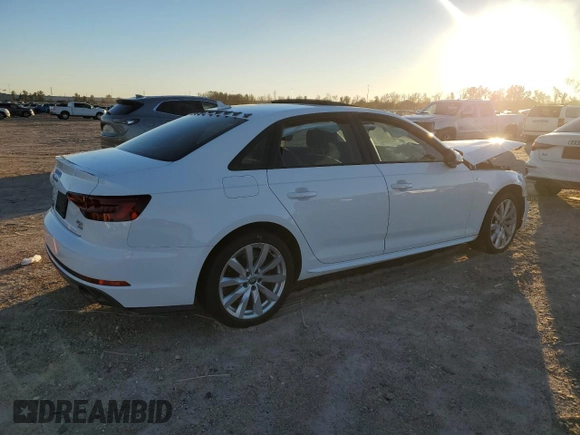 2018 Audi A4 Premium with VIN WAUKMAF47JA216255, listed as a Copart auction lot 41531235 with 79,109 mi miles and Salvage Title. Bid and sale history available at carsss.com. Image 3.