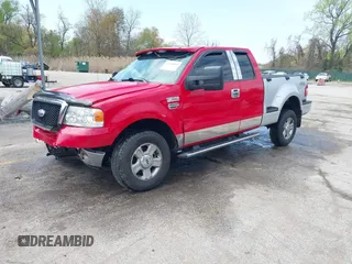 2008 Ford F-150 XLT with VIN 1FTPX14588FA31947, listed as a IAAI auction lot 42016845 with 129,723 mi miles. Bid and sale history available at carsss.com. Image 21.