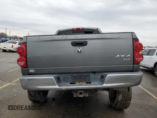 2007 Dodge Ram 2500 SLT with VIN 3D7KS29C77G750549, listed as a Copart auction lot 87028654 with 213,190 mi miles and Salvage Title. Bid and sale history available at carsss.com. Image 6.