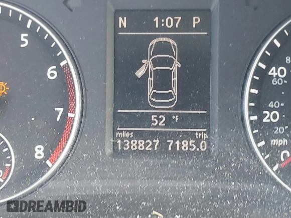 2012 Volkswagen Passat SE z VIN 1VWBP7A35CC024137, wystawiony jako IAAI lot #41572782 z przebiegiem 138 827 mil mil oraz . Historia ofert i sprzedaży dostępna na DreamBid. Obrazek 7.