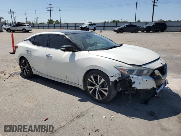 2017 Nissan Maxima Platinum with VIN 1N4AA6AP4HC376166, listed as a Copart auction lot 56360605 with 173,031 mi miles and Salvage title. Bid and sale history available at DreamBid. Image 4.