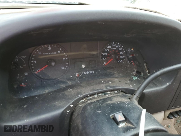 2005 Ford F-250 XL with VIN 1FTNF21565EC22272, listed as a Copart auction lot 88676455 with Not Provided miles and Salvage Title. Bid and sale history available at DreamBid. Image 9.
