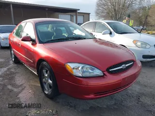 2001 Ford Taurus SES with VIN 1FAFP55U01A182718, listed as a IAAI auction lot 41605827 with 172,667 mi miles. Bid and sale history available at carsss.com. Image 1.
