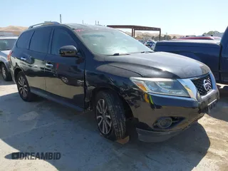 2013 Nissan Pathfinder Platinum with VIN 5N1AR2MM2DC623056, listed as a IAAI auction lot 42425294 with 187,059 mi miles and . Bid and sale history available at DreamBid. Image 1.
