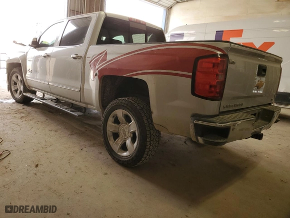 2015 Chevrolet Silverado 1500 LTZ with VIN 3GCPCSEC0FG466987, listed as a Copart auction lot 88422765 with 243,306 mi miles and Salvage Title. Bid and sale history available at carsss.com. Image 2.