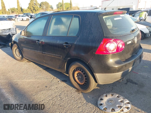 2007 Volkswagen Rabbit with VIN WVWDS71K37W197922, listed as a IAAI auction lot 41831365 with 123,364 mi miles and . Bid and sale history available at DreamBid. Image 3.