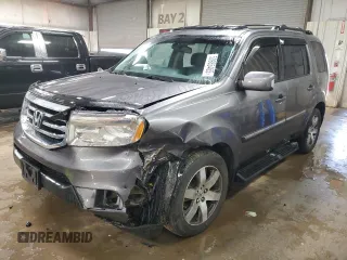 2014 Honda Pilot Touring z VIN 5FNYF4H93EB032428, wystawiony jako Copart lot #50985465 z przebiegiem 82 887 mil mil oraz Szkody całkowita. Historia ofert i sprzedaży dostępna na DreamBid. Obrazek 1.