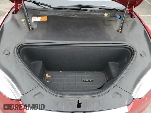 2017 Tesla Model S 100D with VIN 5YJSA1E29HF229425, listed as a Copart auction lot 54602195 with 128,886 mi miles and Salvage Title. Bid and sale history available at DreamBid. Image 11.