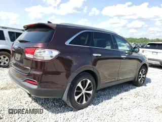 2016 Kia Sorento EX z VIN 5XYPH4A16GG032817, wystawiony jako Copart lot #61597135 z przebiegiem 90 911 mil mil oraz Szkoda całkowita • Salvage title. Historia ofert i sprzedaży dostępna na DreamBid. Obrazek 3.