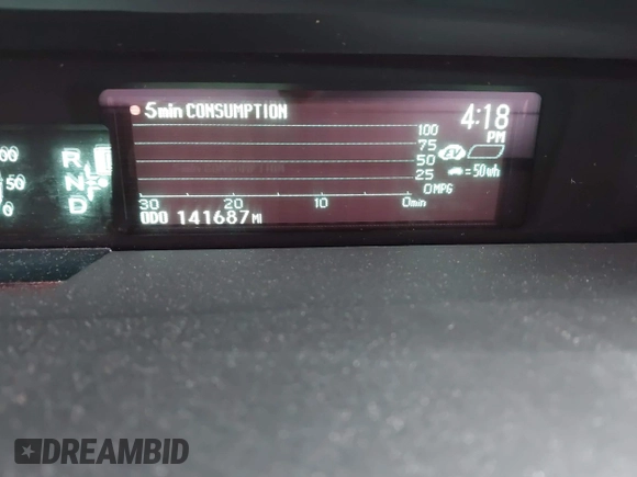 2014 Toyota Prius Four with VIN JTDKN3DU9E1753231, listed as a IAAI auction lot 41901612 with 141,687 mi miles. Bid and sale history available at carsss.com. Image 15.