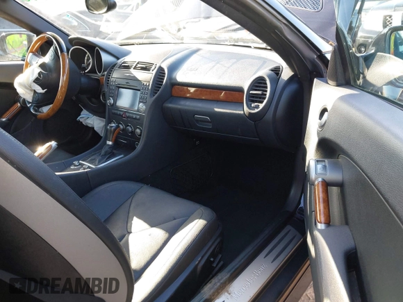 2011 Mercedes-Benz SLK 300 with VIN WDBWK5EA0BF236164, listed as a IAAI auction lot 42237943 with 96,189 mi miles and . Bid and sale history available at DreamBid. Image 5.