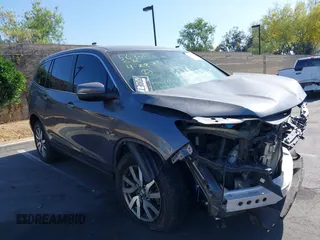 2021 Honda Pilot EX with VIN 5FNYF5H35MB036402, listed as a IAAI auction lot 42280114 with Not provided miles and . Bid and sale history available at DreamBid. Image 1.