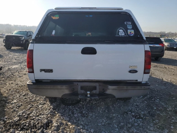 2002 Ford F-150 XL with VIN 1FTRF17262NA04126, listed as a Copart auction lot 51296715 with 98,710 mi miles and Salvage Title. Bid and sale history available at carsss.com. Image 6.