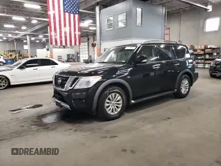 2018 Nissan Armada SV with VIN JN8AY2NC4J9550265, listed as a Copart auction lot 74970624 with 248,847 mi miles and Salvage Title. Bid and sale history available at carsss.com. Image 12.