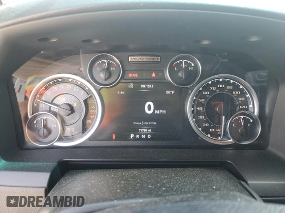 2018 Ram 2500 Power Wagon z VIN 3C6TR5EJ9JG257793, wystawiony jako Copart lot #54338075 z przebiegiem 71 766 mil mil oraz Szkoda całkowita • Salvage title. Historia ofert i sprzedaży dostępna na DreamBid. Obrazek 8.