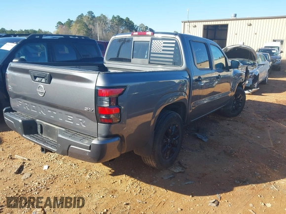 2022 Nissan Frontier SV with VIN 1N6ED1EJ8NN624394, listed as a IAAI auction lot 41875530 with 71,309 mi miles. Bid and sale history available at carsss.com. Image 4.