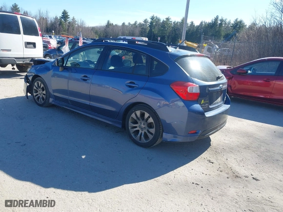 2013 Subaru Impreza Wagon 2.0i Sport Premium with VIN JF1GPAL67DH848339, listed as a IAAI auction lot 41886846 with 168,244 mi miles. Bid and sale history available at carsss.com. Image 3.