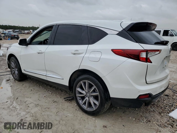 2021 Acura RDX w/Technology Package with VIN 5J8TC1H58ML014759, listed as a Copart auction lot 64709244 with Not Provided miles and Non Repairable. Bid and sale history available at carsss.com. Image 2.