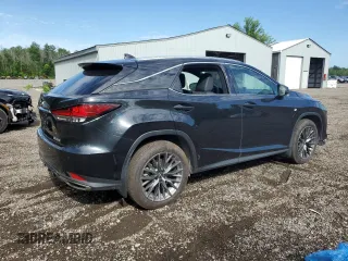 2022 Lexus RX with VIN 2T2YZMDA8NC360564, listed as a Copart auction lot 58017454 with 15,406 mi miles and Clean Title. Bid and sale history available at carsss.com. Image 3.