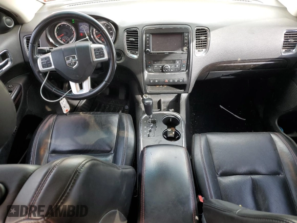 2013 Dodge Durango R/T with VIN 1C4SDJCT8DC559390, listed as a Copart auction lot 53804745 with 164,123 mi miles and Salvage title. Bid and sale history available at DreamBid. Image 8.