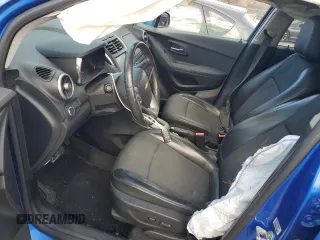 2015 Chevrolet Trax LT with VIN KL7CJLSB4FB177946, listed as a Copart auction lot 46938495 with 136,114 mi miles and Salvage Title. Bid and sale history available at carsss.com. Image 7.