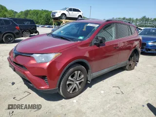 2018 Toyota RAV4 LE with VIN 2T3BFREV1JW818138, listed as a Copart auction lot 62296065 with 83,383 mi miles and Salvage title. Bid and sale history available at DreamBid. Image 1.