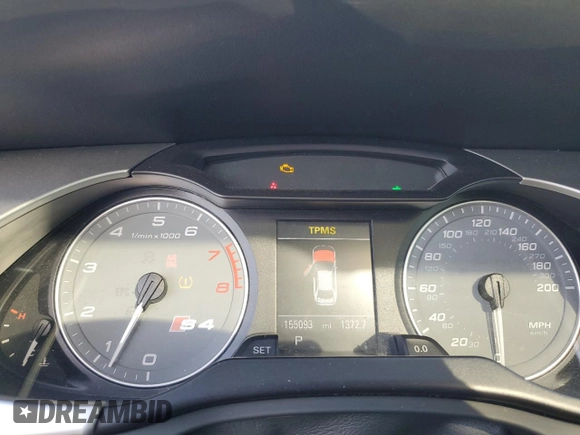 2012 Audi S4 Premium Plus with VIN WAUBGAFL9CA112268, listed as a Copart auction lot 70892964 with 155,093 mi miles and Salvage Title. Bid and sale history available at carsss.com. Image 9.