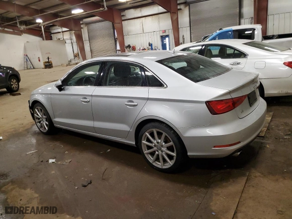 2015 Audi A3 2.0T Premium Plus with VIN WAUEFGFFXF1007918, listed as a Copart auction lot 43360875 with 109,154 mi miles and Clean Title. Bid and sale history available at carsss.com. Image 2.