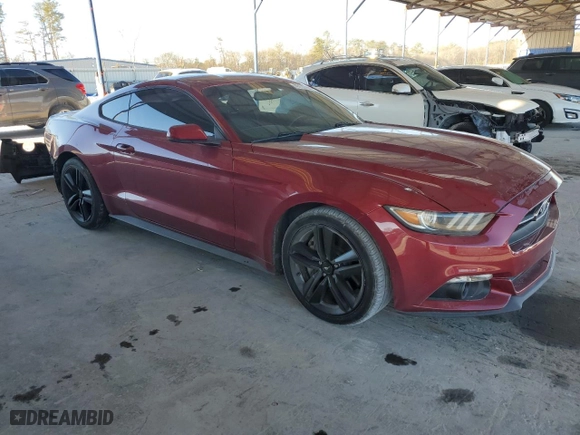 2015 Ford Mustang EcoBoost with VIN 1FA6P8TH9F5365798, listed as a Copart auction lot 49172755 with 95,483 mi miles and Salvage Title. Bid and sale history available at carsss.com. Image 4.