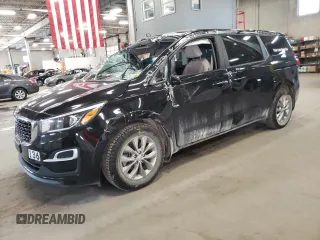 2021 Kia Sedona LX with VIN KNDMB5C14M6671008, listed as a Copart auction lot 53820675 with 78,073 mi miles and Salvage Title. Bid and sale history available at carsss.com. Image 1.