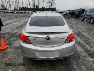 2011 Buick Regal CXL RL4 with VIN W04GS5EC6B1001492, listed as a Copart auction lot 46549355 with 74,044 mi miles and Clean Title. Bid and sale history available at DreamBid. Image 6.