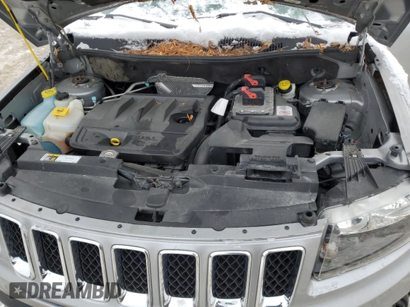 2017 Jeep Compass Sport with VIN 1C4NJCBB8HD133046, listed as a Copart auction lot 46084055 with 67,168 mi miles and Salvage Title. Bid and sale history available at carsss.com. Image 14.