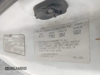 1998 Chevrolet Metro with VIN 2C1MR2262W6706873, listed as a IAAI auction lot 42052809 with 142,302 mi miles and . Bid and sale history available at DreamBid. Image 9.