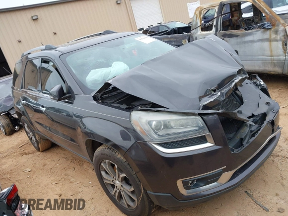 2014 GMC Acadia SLT with VIN 1GKKRRKD8EJ328145, listed as a IAAI auction lot 41376965 with 128,711 mi miles. Bid and sale history available at carsss.com. Image 1.