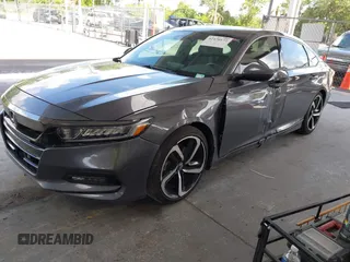 2019 Honda Accord Sport with VIN 1HGCV2F33KA015456, listed as a IAAI auction lot 42470172 with 87,477 mi miles and . Bid and sale history available at DreamBid. Image 2.