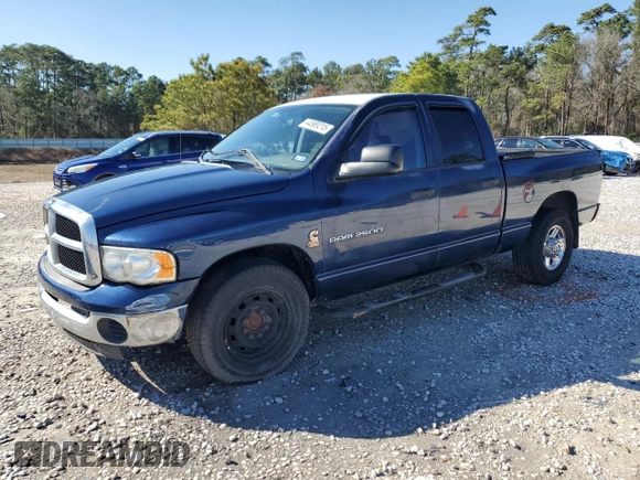 2004 Dodge Ram 2500 SLT with VIN 3D7KA28C14G200747, listed as a Copart auction lot 44989215 with 249,340 mi miles and Clean Title. Bid and sale history available at carsss.com. Image 1.