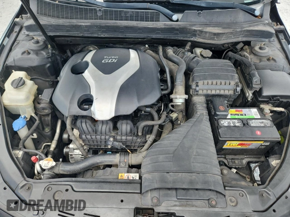 2013 Kia Optima SX with VIN 5XXGR4A62DG232408, listed as a Copart auction lot 62819035 with 251,192 mi miles and Clean title. Bid and sale history available at DreamBid. Image 11.
