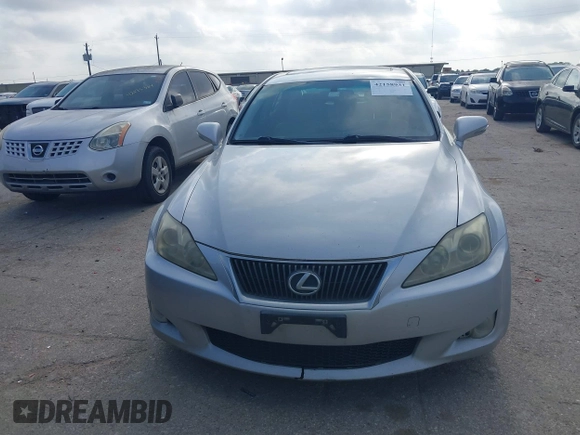 2010 Lexus IS 250 with VIN JTHBF5C21A5124993, listed as a IAAI auction lot 42158931 with 237,934 mi miles. Bid and sale history available at carsss.com. Image 12.