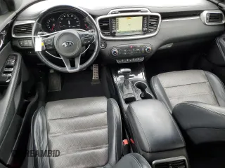 2016 Kia Sorento SXL with VIN 5XYPKDA52GG152814, listed as a Copart auction lot 44903395 with 77,479 mi miles and Salvage title. Bid and sale history available at DreamBid. Image 8.