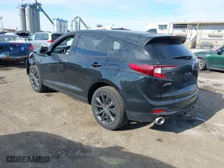 2025 Acura RDX w/A-Spec Package with VIN 5J8TC2H61SL009902, listed as a IAAI auction lot 41378429 with 1,002 mi miles. Bid and sale history available at carsss.com. Image 3.